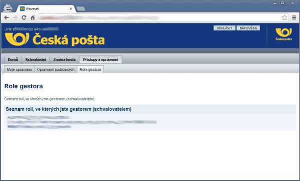 IdM na České poště